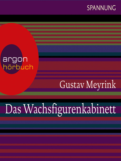 Titeldetails für Das Wachsfigurenkabinett nach Gustav Meyrink - Warteliste